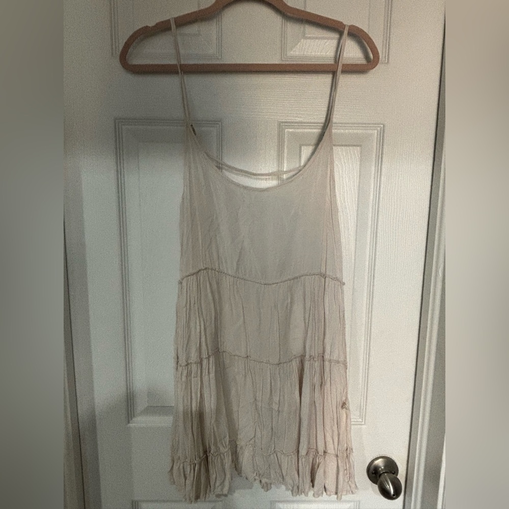 Brandy Melville pink babydoll dress